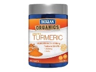 Star Discount Chemist Bioglan Organic Turmeric High Strength 1000mg 100 Tablets offer