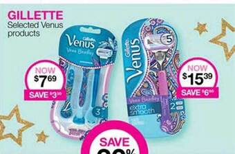 Priceline Gillette selected venus products offer