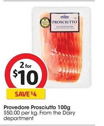 Provedore prosciutto
