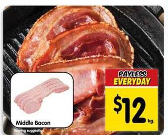 Spar Middle bacon offer