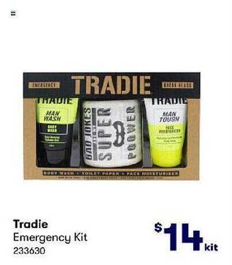 BIG W Tradie emergency kit offer