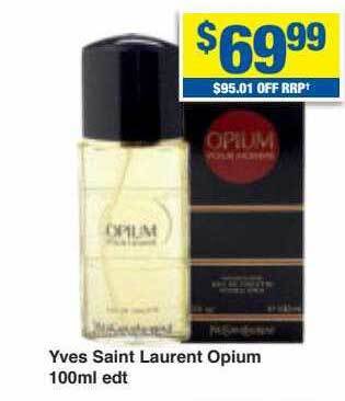 My Chemist Yves saint laurent opium 100ml edt offer