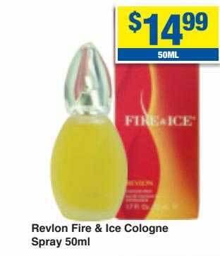 Revlon fire & ice cologne spray 50ml