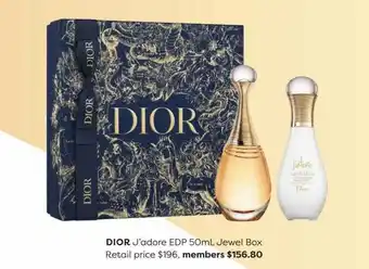 Dior j'adore edp jewel box retail price