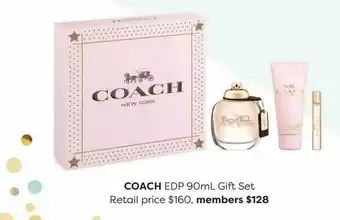 National Pharmacies Coach edp gift set retail price offer