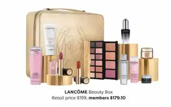 National Pharmacies Lancôme beauty box retail price offer