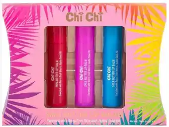 Chi Chi Lip Balm Trio-Fruitilicious