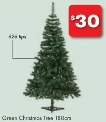 Green Christmas Tree 180cm