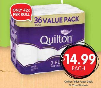 Quilton toilet paper 36pk