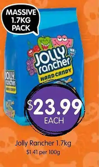 Spudshed Jolly rancher 1.7 kg offer