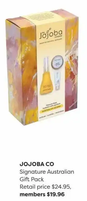 Jojobaco signature australian gift pack