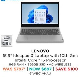 Bing Lee Lenovo offer