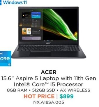 Bing Lee Acer offer