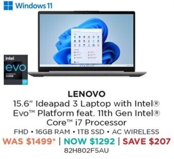 Bing Lee Lenovo offer