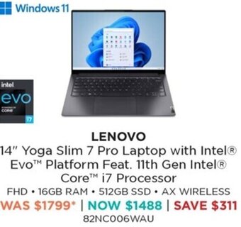 Bing Lee Lenovo offer