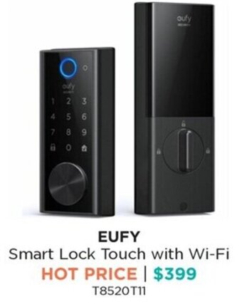 Eufy Smart Lock Touch With Wi-Fi