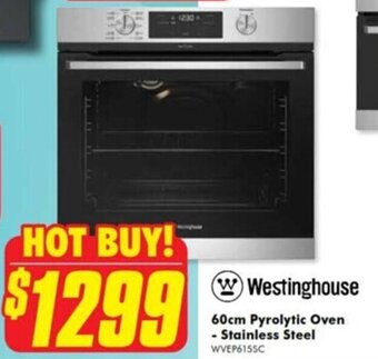 The Good Guys 60cm Pyrolytic Oven - Stainless Steel offer