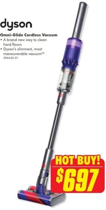 The Good Guys Omni-Glide Cordless Vacuum offer