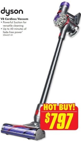 The Good Guys V8 Cordless Vacuum offer