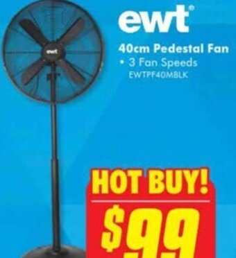 The Good Guys 40cm Pedestal Fan offer