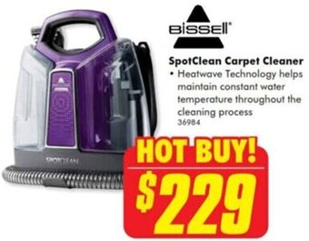 The Good Guys SpotClean Carpet Cleaner offer