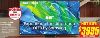 The Good Guys 65" S95B OLED 4K Smart TV 2022 offer