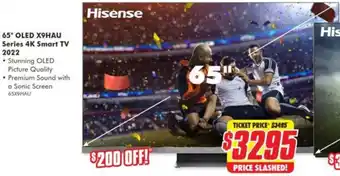 The Good Guys 65" OLED X9HAU Series 4K Smart TV 2022 offer