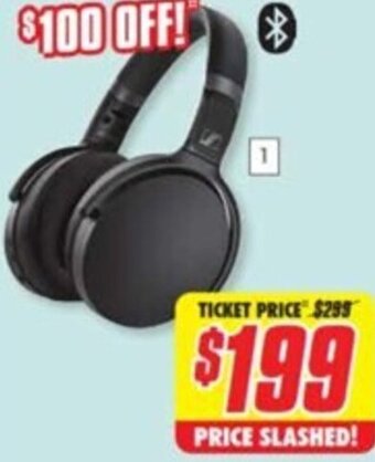 The Good Guys Sennheiser HD 450BT Noise Cancelling Headphones offer