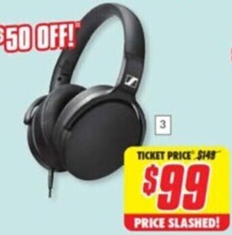 The Good Guys HD400S Over-Ear Headphones offer