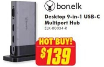 Desktop 9-In-1 USB-C Multiport Hub