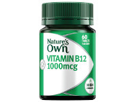 Alliance Pharmacy Nature’s Own Vitamin B12 1000mcg 60 Tablets offer