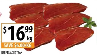 Supabarn Beef Blade Steak offer