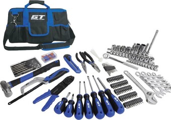 Garage tough 194 piece tool bag kit