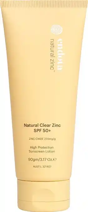 healthylife Endota natural clear zinc, 90ml offer