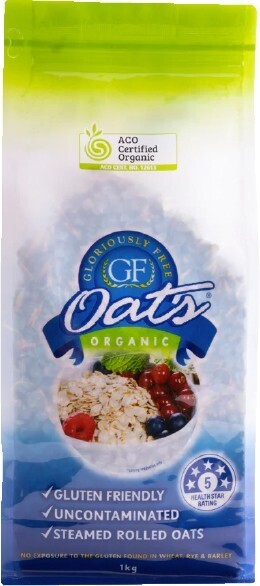 healthylife Gloriously free uncontaminated oats organic, 1kg offer