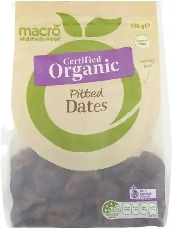 healthylife Macro organic  dates, 500g offer
