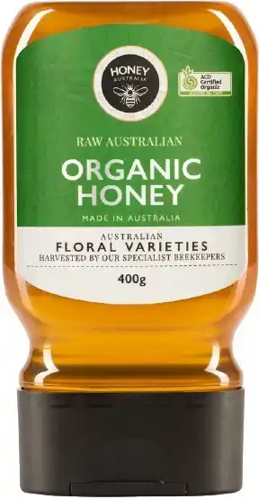 healthylife Honey australia squeeze organic,  400g offer