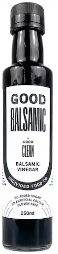 Undivided food co good balsamic vinegar, 250ml