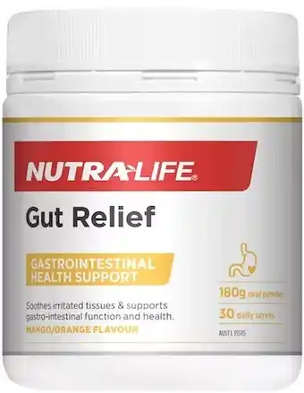 healthylife Nutralife gut relief 180g offer