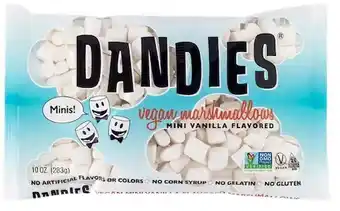 healthylife Dandies vegan vanilla marshmallows mini, 283g offer