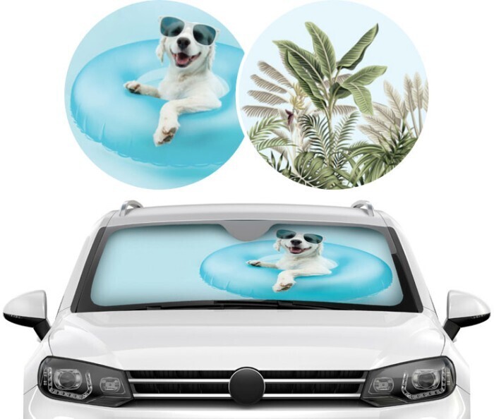 Urbanworx car windscreen shades offer at Coles