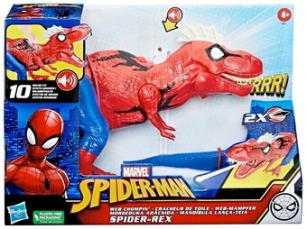 Spider-man web chompin' spider-rex