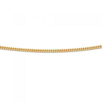 Goldmark 9ct gold 45cm solid fine curb chain offer