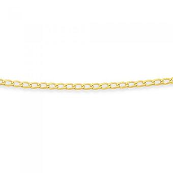 Goldmark 9ct gold 45cm solid curb chain offer
