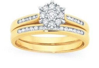 Goldmark 9ct gold diamond ring offer