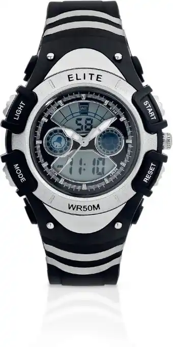 Elite kids analogue/digital watch