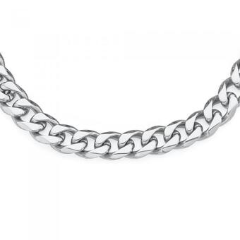 Goldmark Stainless steel gents 55cm large curb chain offer