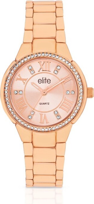 Goldmark Elite ladies rose tone watch offer