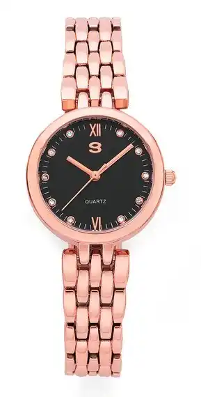 Goldmark G ladies rose tone watch offer