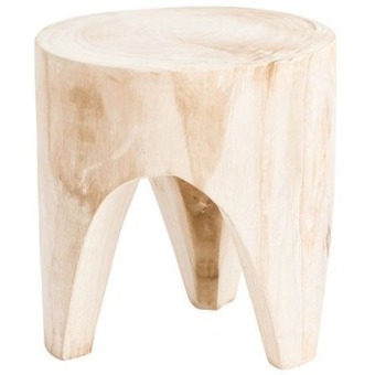 Pillow Talk Maya timber stool by m.u.s.e. offer